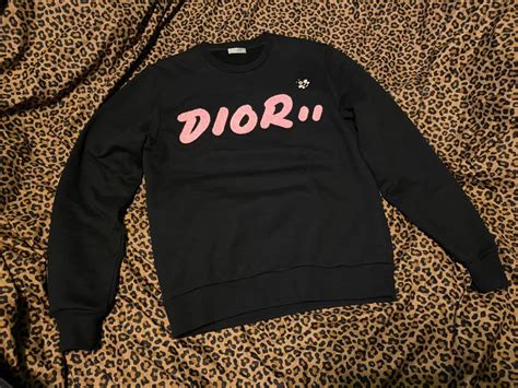 dior x kaws sweater|kaws x dior crewneck.